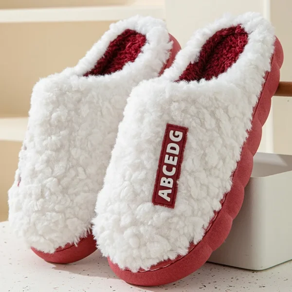 Women's Warm Cotton House Slides