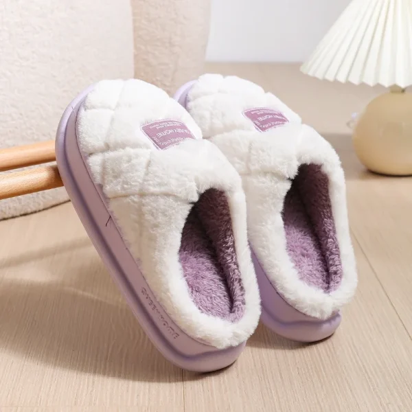 Women Fluffy House Slippers