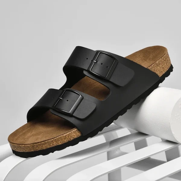 Genuine Leather 2-in-1 Beach Sandals
