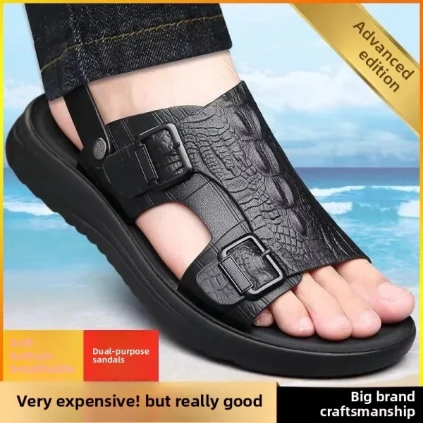 Men’s Waterproof Soft Sole Beach Sandals
