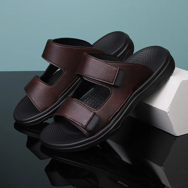 Vintage Leather Comfort Sandals